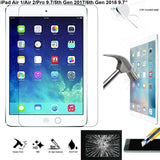 Full 9H Tempered Glass Apple iPad AIR 1 2 PRO iPad 5 5th 6 6th Generation 9.7 inch screen protector
