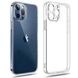 For Apple iPhone 14 PRO MAX Clear Case Cover and Tempered Glass Screen Protector