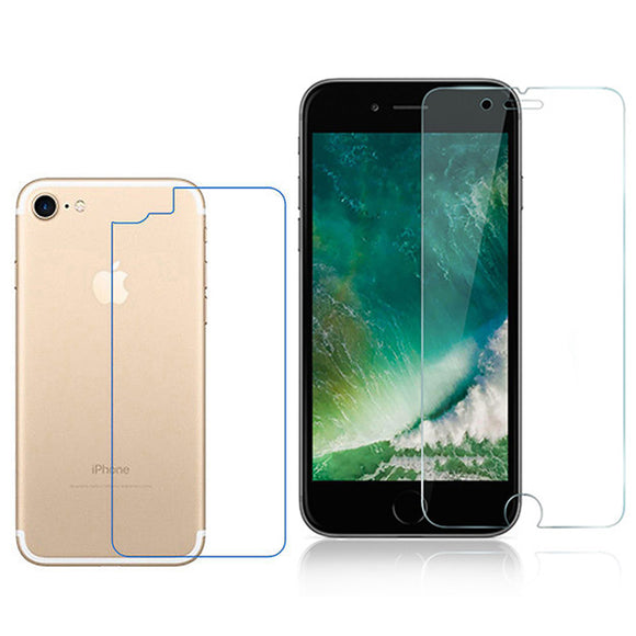 4H Pet Film screen protector for Apple iPhone 7 front back