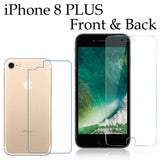 4H Pet Film screen protector for Apple iPhone 8 PLUS front + back