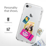 Apple iPhone 7 PLUS clear case cover and tempered glass front screen protector