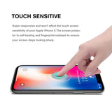 Tempered Glass 9H Guard screen protector for Apple iPhone Xs front + Back