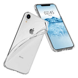Apple iPhone XR clear case cover and 4H anti-scratch front screen protector