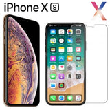 Anti-scratch 4H PET film screen protector Apple iPhone Xs Front and Back