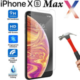 Tempered Glass 9H Guard screen protector for Apple iPhone Xs MAX front + Back