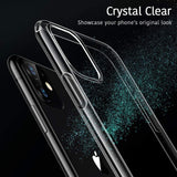 Apple iPhone 11 PRO MAX TPU Slim transparent crystal clear bumper cushion back case cover