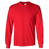 Classic Regular Mens Ultra Cotton Long Sleeve T-Shirt Blank Plain Basic Tee Top