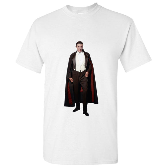 Count Dracula Vampire Bram Stoker Transylvania White Men T Shirt Tee Top