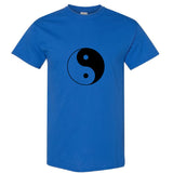 Ying Yang Tao Unique Spiritual Chinese Philosophy Symbol Men T Shirt Tee Top