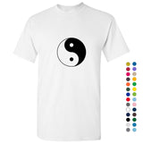 Ying Yang Tao Unique Spiritual Chinese Philosophy Symbol Men T Shirt Tee Top