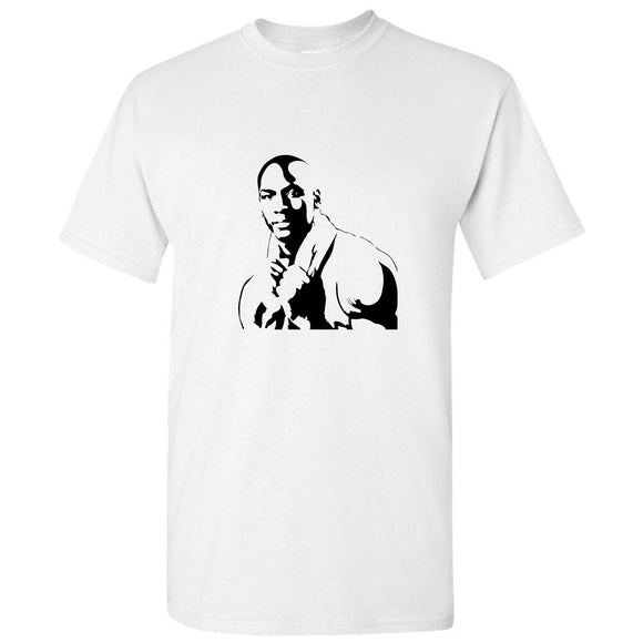 Michael Jordan Portrait Basketball White Men T Shirt Tee Top