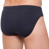 2 Pk Holeproof Cotton Rib Mens Briefs Undies Underwear Navy Blue MZTO1A