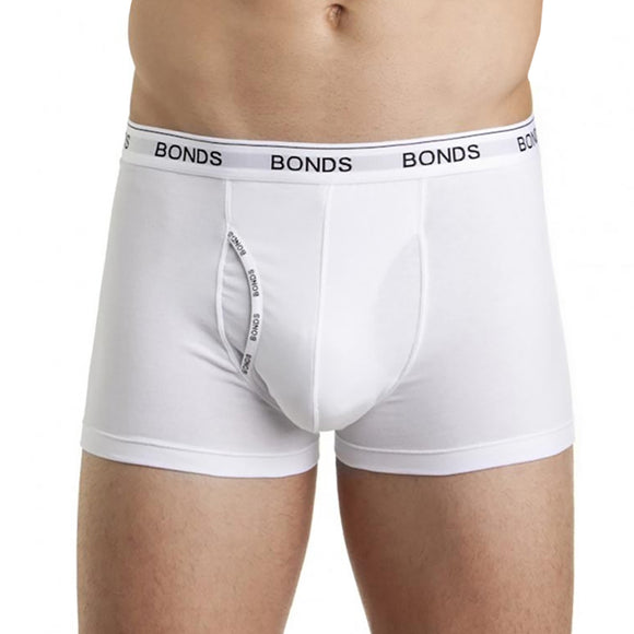 Bonds White Mens Guyfront Trunks Briefs Boxer Shorts Comfy Undies Underwear MZVJ