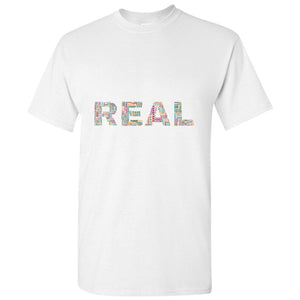Funny Colourful Novelty Real Fake 3D Art White Men T Shirt Tee Top
