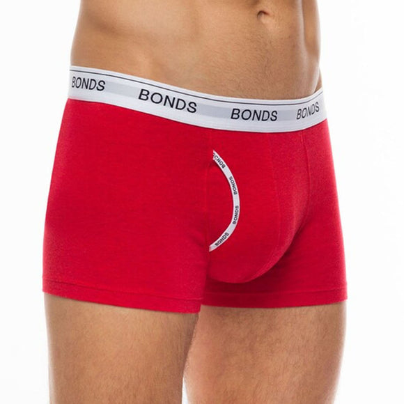 Bonds Red Mens Guyfront Trunks Briefs Boxer Shorts Comfy Undies Underwear MZVJ RED Red