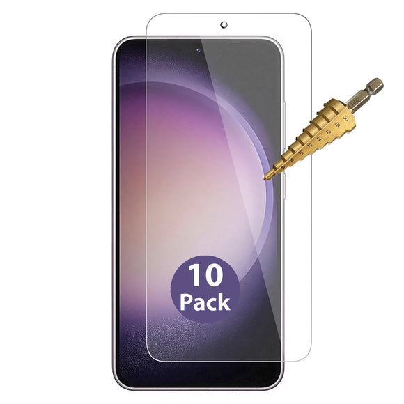 10x Tempered Glass Screen Protector Guard for Samsung Galaxy S23+ PLUS Bulk