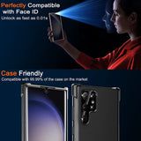 For Samsung Galaxy S23+ PLUS Back Case Cover and Soft Screen Protector Clear