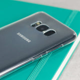 Samsung Galaxy s8 s8+ PLUS TPU transparent clear bumper cushion back case cover