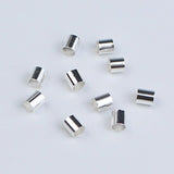 100pcs 2mm Silver Jewellery Crimps Tube Beads Findings Earrings Making Kit