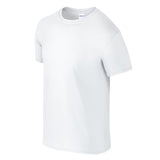 Gildan T-SHIRT White Basic tee S M L XL XXL 3XL 4XL 5XL Men's Heavy Cotton