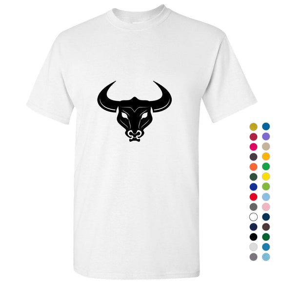 Taurus Bull Head Zodiac Horoscope Astrological Sign Men T Shirt Tee Top