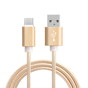 Type-C Braided Fast Data Charger USB Cable Cord For TCL 30 SE 30+ Plus 306 305 Tab 10s 20L+ 20 R Pro 20B SE 10 10L