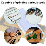 400/1000+1000/4000 Dual Whetstone Set Knife Sharpening Water Stone Wet Sharpener with Non-Slip Stand Holder