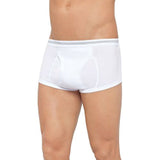 2 Pack Holeproof Bell's Double Seat Mens Brief Undies Underwear White M1788