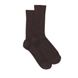 8 Pairs Holeproof Mens Merino Wool Blend Crew Everyday Socks Taupe Brown Bulk S10012