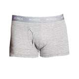 Bonds 5 Pack Grey Mens Guyfront Trunks Briefs Boxer Shorts Comfy Undies Underwear MZVJ Grey 100 Marle